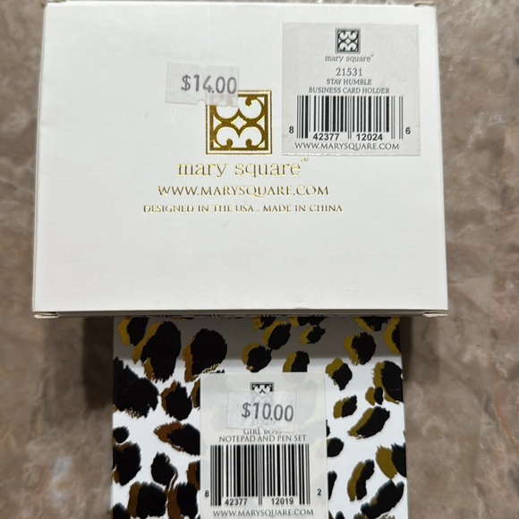 GIRL BOSS Business card holder and notebook with pen - Picture 7 of 7